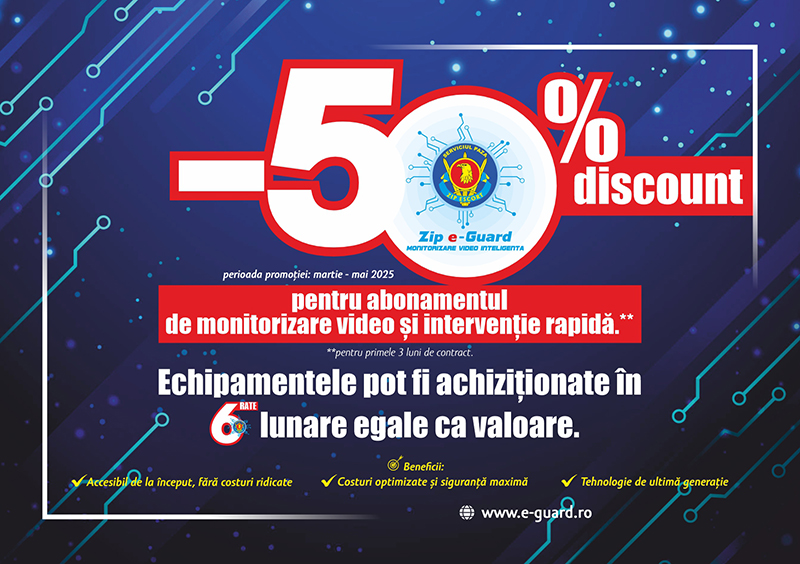 Oferta luna martie - mai 2025